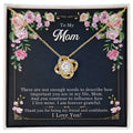 Forever Grateful - Love Knot Necklace